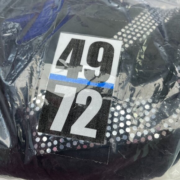 Coin 1804 Black Maxi Skirt With Silver Sequin Side Trim 1X NWT 4972 - Picture 9 of 10